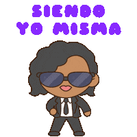 mibinternacional siendo yo misma Sticker by Men In Black: International