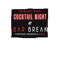 Bar Break Sticker by Bar Break Rotterdam