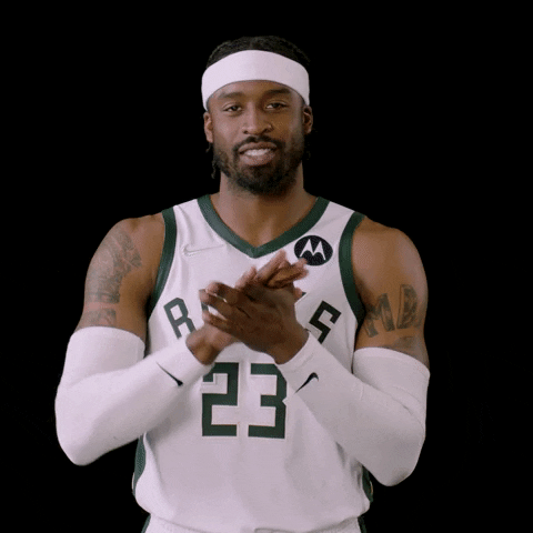 Wesley Matthews Yes GIF by Milwaukee Bucks