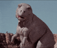 Stop Motion Dinosaur GIF by MOODMAN
