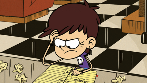 confused the loud house GIF by Nickelodeon