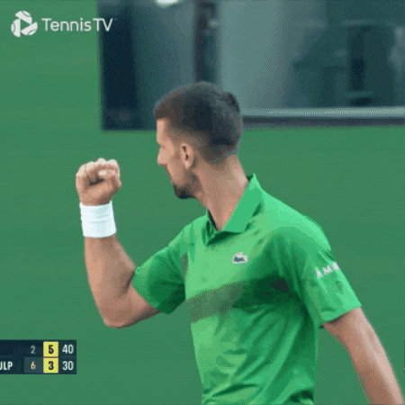 Happy Novak Djokovic GIF by Tennis TV
