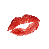 Lipstick Kiss Sticker by Natasha Moor Cosmetics
