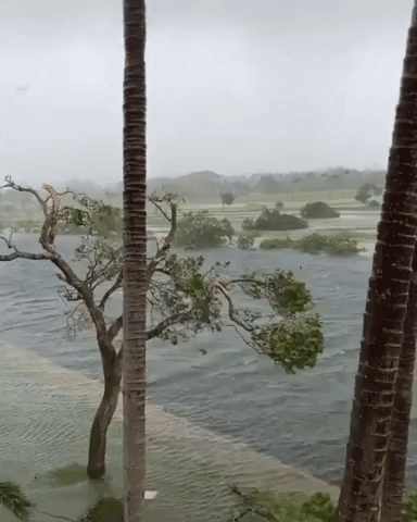 Flooding Seen on Cayman Islands After Storm Grace Passes