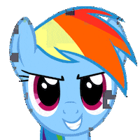 rainbow image STICKER