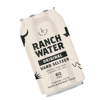 ranchwater texas ranch hardseltzer ranch water Sticker