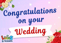 Happy Wedding GIF by Lucas and Friends by RV AppStudios