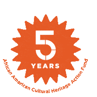 Five Years Sticker by National Trust for Historic Preservation
