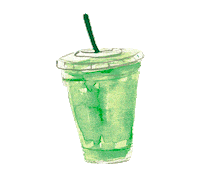 Lifestyle Matcha Sticker