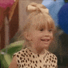 Excited Michelle Tanner GIF