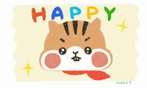 Happy GIF by nako yamaguchi