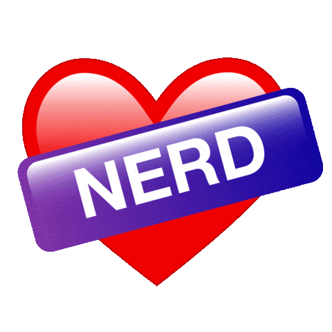 Nerd At Heart Sticker by ASML