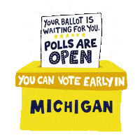 Vote Early Election 2020 Sticker by Creative Courage