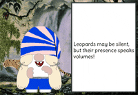 Gnome Leopard GIF