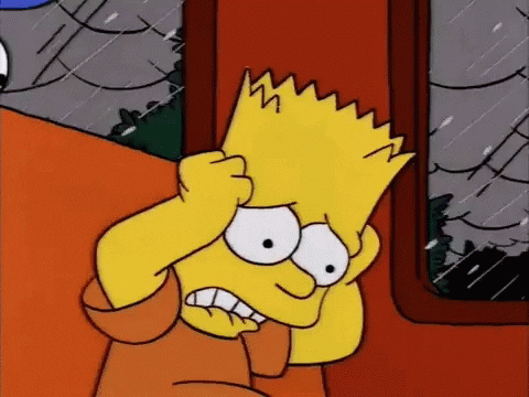 The Simpsons Bart GIF by MOODMAN