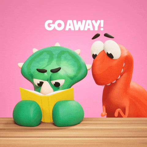 What Are You Doing Hello GIF by Claynosaurz