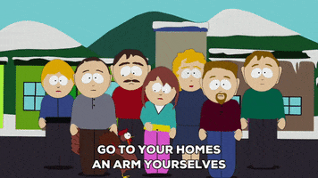 weapons protection GIF by South Park 