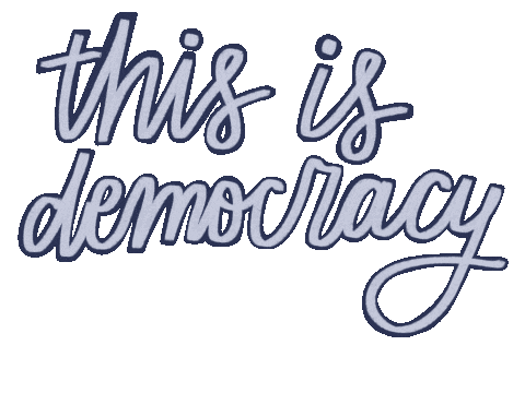 Freedom Democracy Sticker