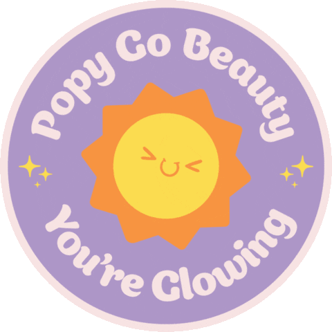 Girl Glowing Sticker