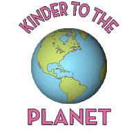plushforher vegan earth environment ecofriendly Sticker