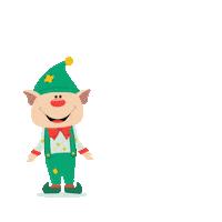 Elf Christmas Pageant Sticker by National Pharmacies Christmas Pageant
