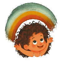 Rainbow Sticker by Jupitermond Verlag