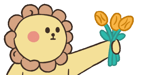 Flower Gift Sticker