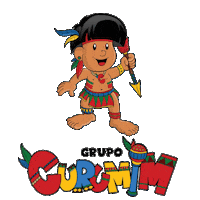 curumimkids festa crianças indio brincadeira Sticker