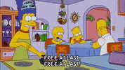 happy homer simpson GIF