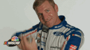 celebrate clint bowyer GIF by NASCAR on NBC