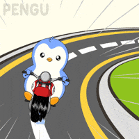 On My Way Racing GIF by Pudgy Penguins