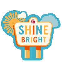 Sunshine Shine Bright Sticker by Chick-fil-A