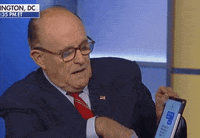 Rudy Giuliani Ipad GIF by GIPHY News