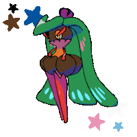 Stars Pokemon Sticker