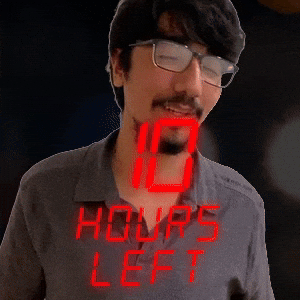 10 hours left