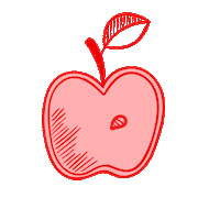 apple manzana Sticker by E-clean & Health