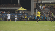 Black And Yellow Goal GIF by Charleston Battery