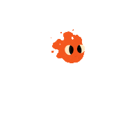 Angry Fire Sticker
