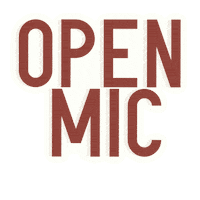 Open Mic Art Sticker by Poetic Designers