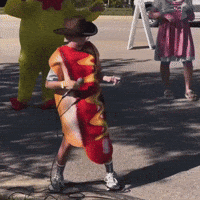 Hotdog Air Guitar GIF by Respective