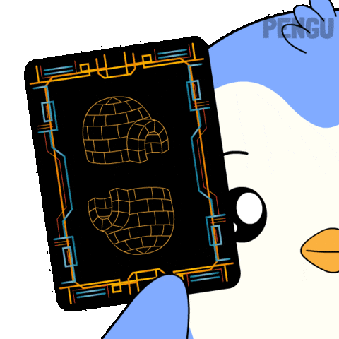The Joker Penguin Sticker by Pudgy Penguins