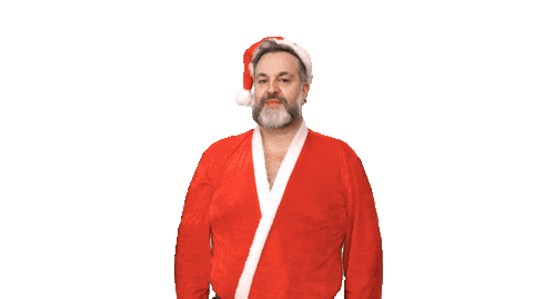 Babbo Natale Christmas Sticker by Simone Guidarelli