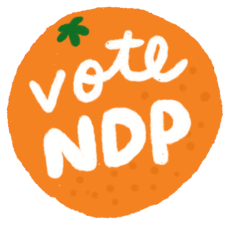 k00 giphyupload vote canada election Sticker