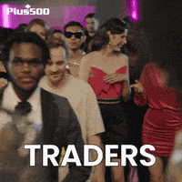 Plus500 reaction funny party no GIF