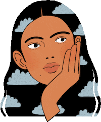 Wonder Woman Dreaming Sticker by Manjit Thapp