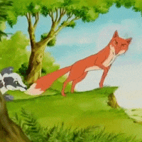 vrt bos nostalgie dieren beestenbosisboos GIF