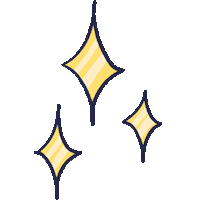 sparo_art bling glitters etoiles sparo Sticker