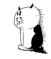 Sad Exhale Sticker by ehcat