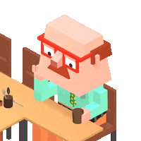 Gene Waiting Sticker by ARTEfr