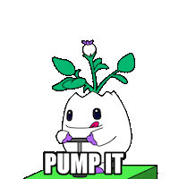 Pump It Crypto Sticker by Magic Eden